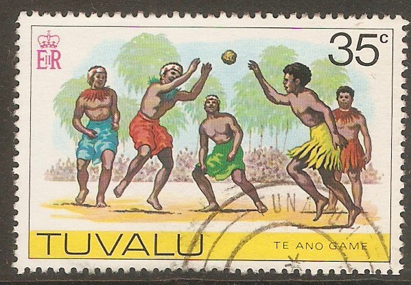 Tuvalu 1976 35c Te Ano game. SG40.