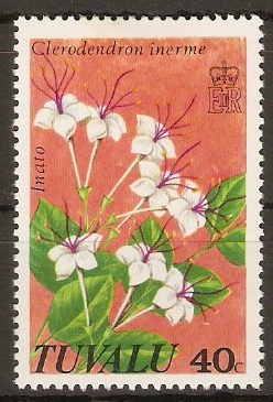 Tuvalu 1978 40c Wild Flowers series. SG104.