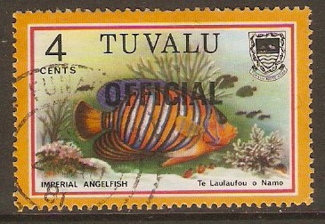 Tuvalu 1979 4c Fishes Series. SG107