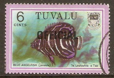 Tuvalu 1979 6c Fishes Series. SG109