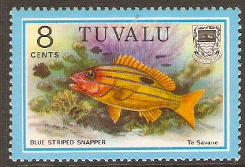 Tuvalu 1979 8c Fishes Series. SG110