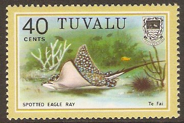 Tuvalu 1979 40c Fishes Series. SG117