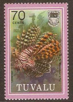 Tuvalu 1979 70c Fishes Series. SG119