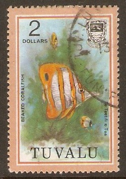 Tuvalu 1979 $2 Fishes Series. SG121.