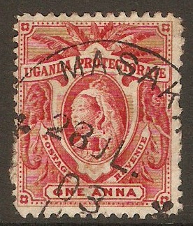 Uganda 1898 1a Carmine-rose. SG84a.