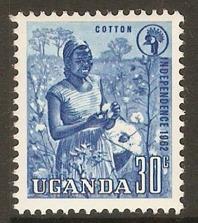 Uganda 1962 30c Independence series. SG103.