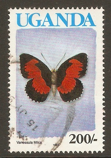 Uganda 1990 200s Butterflies series. SG873B.