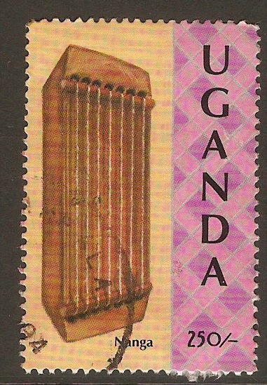 Uganda 1992 250s Musical Instruments series. SG1105.
