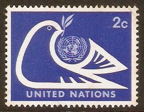 United Nations 2c Peace Dove series. SG253.