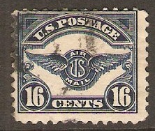 United States 1923 16c Indigo - Air series. SGA615.