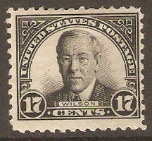 United States 1925 17c President Wilson. SG627.