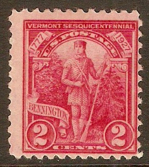 United States 1927 2c Vermont Independence. SG646.