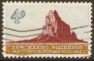 United States 1961 4c New Mexico Anniversary Stamp. SG1190.