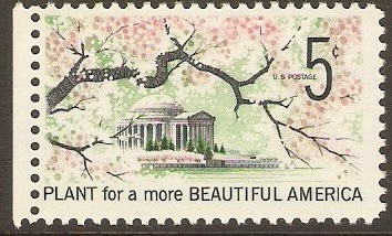 United States 1966 5c Beautification Campaign. SG1298.