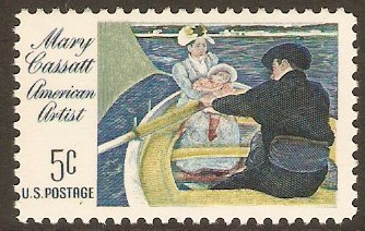 United States 1966 5c Mary Cassatt Stamp. SG1302.