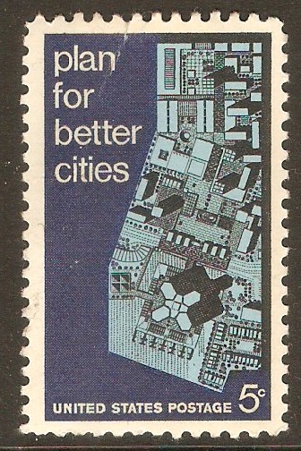 United States 1967 5c Urban Planning stamp. SG1313.