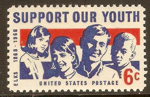 United States 1968 6c Youth Programme Stamp. SG1326.