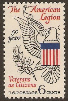 United States 1969 6c Legion Anniversary Stamp. SG1356.