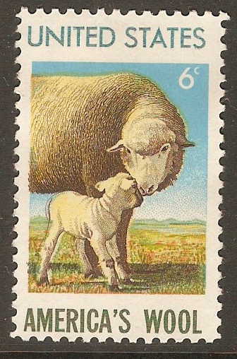 United States 1971 6c Sheep Introduction Anniversary. SG1419.