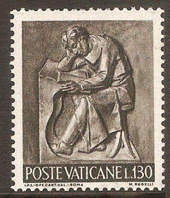 Vatican City 1966 130l Blackish olive - Learning. SG476.