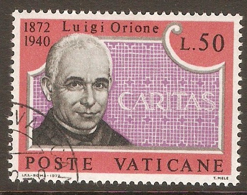 Vatican City 1972 50l Birth Anniversaries series. SG586.