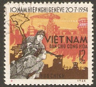 North Vietnam 1964 12x Geneva Agreements series. SGN322.