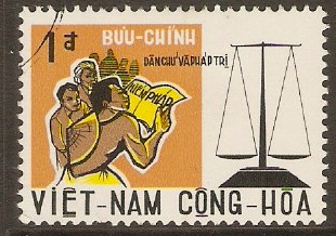 South Vietnam 1968 1p New Constitution Series. SGS337.