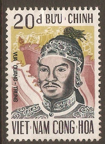 South Vietnam 1972 20p Emperor Quang Trung series. SGS401.