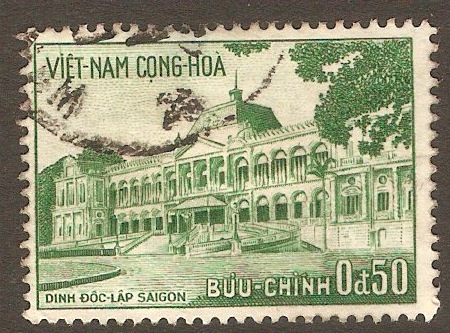 South Vietnam 1958 50c Green. SGS78.