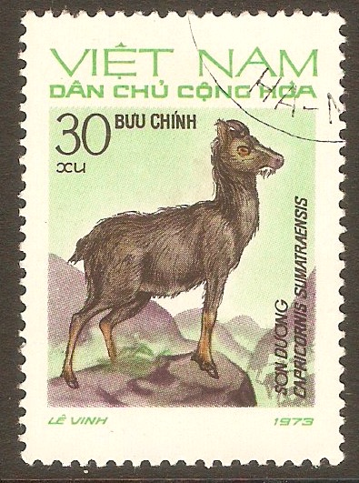 North Vietnam 1973 30x Wild Animals series. SGN737.