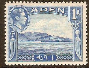 Aden 1939 1a Pale blue. SG18.