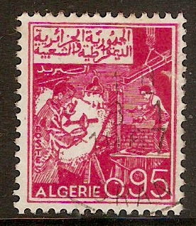 Algeria 1964 95c Red - Skills series. SG434.