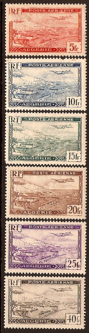Algeria 1946 Air Set. SG254-SG259.