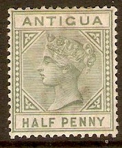 Antigua 1882 d Dull green. SG21.