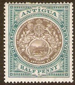 Antigua 1903 d Grey-black and grey-green. SG31.
