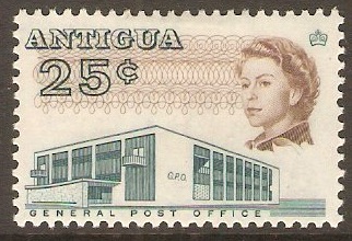 Antigua 1966 25c Buildings Series. SG189