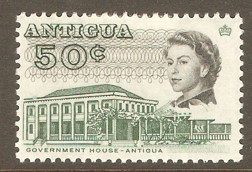Antigua 1966 50c Buildings Series. SG191.