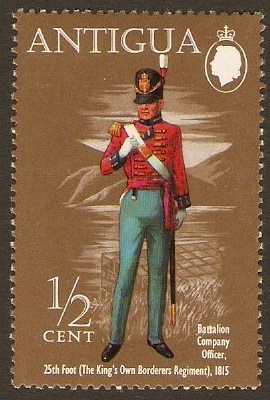 Antigua 1971 c Military Uniforms Series SG313.