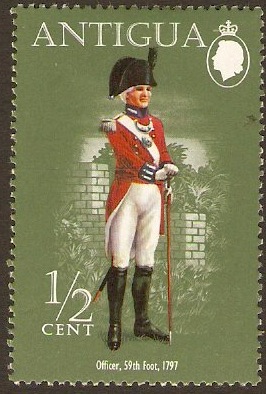 Antigua 1974 c Military Uniforms Series SG380.