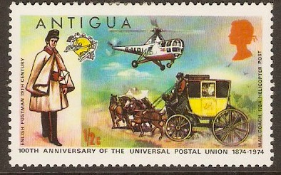 Antigua 1974 c UPU Centenary Series. SG386.