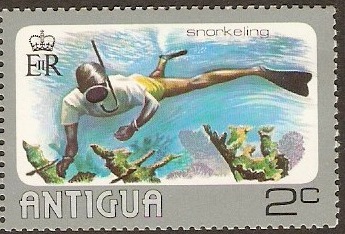 Antigua 1976 2c Water Sports Series. SG505.