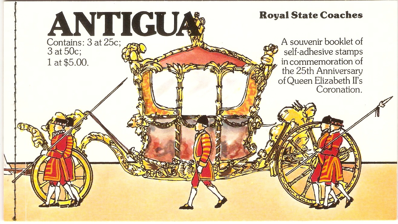 Antigua 1978 Coronation Anniversary Souvenir Booklet. - Click Image to Close