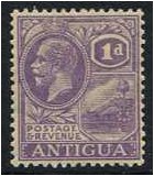 Antigua 1921 1d. Bright Violet. SG64.