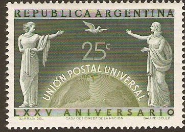 Argentina 1949 UPU Anniversary. SG812.
