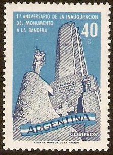 Argentina 1950 Monument Opening Stamp. SG930.