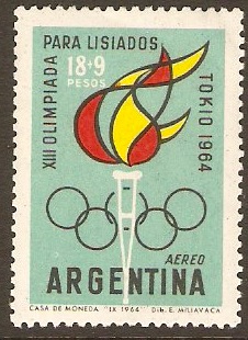 Argentina 1964 Para-Olympic Games. SG1118.