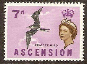 Ascension 1963 7d Birds Series. SG76.