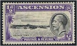 Ascension 1934 d Black and violet. SG21.