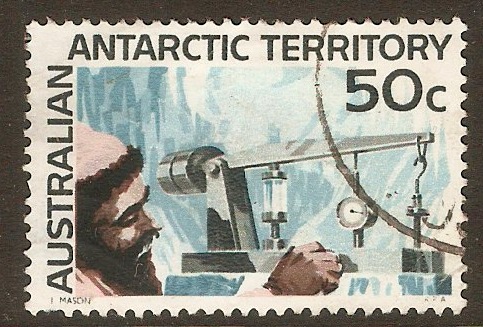 Australian Antarctic 1966 50c New Currency Series. SG17.