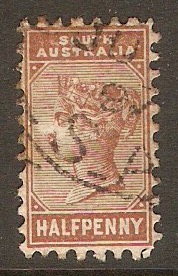 South Australia 1883 d Pale brown. SG191.